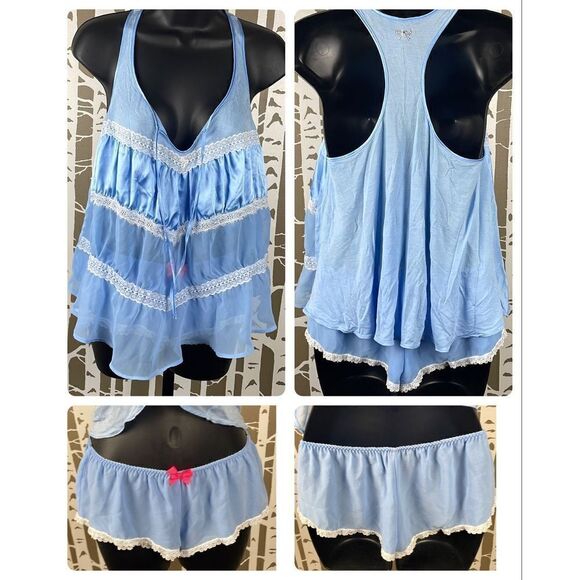 Victoria’s Secret Babydoll Camisole Tap Pants Set S - Picture 1 of 11